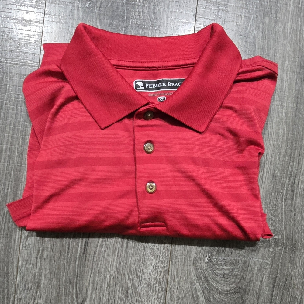 Pebble Beach Exclusive : Performance Red Striped … - image 5